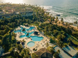 Vista aérea del Sauipe Resort Ala Terra en Brasil.