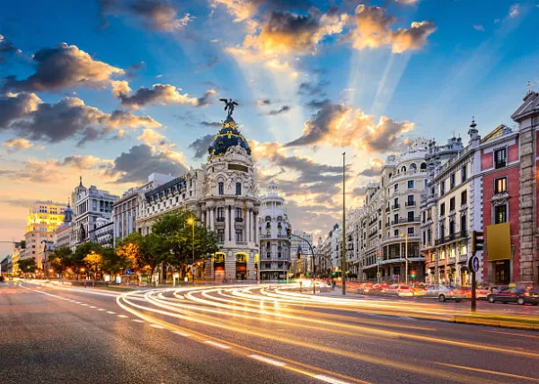Gran vía de Madrid