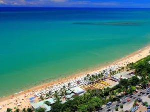 Playa de Porto Seguro en Brasil