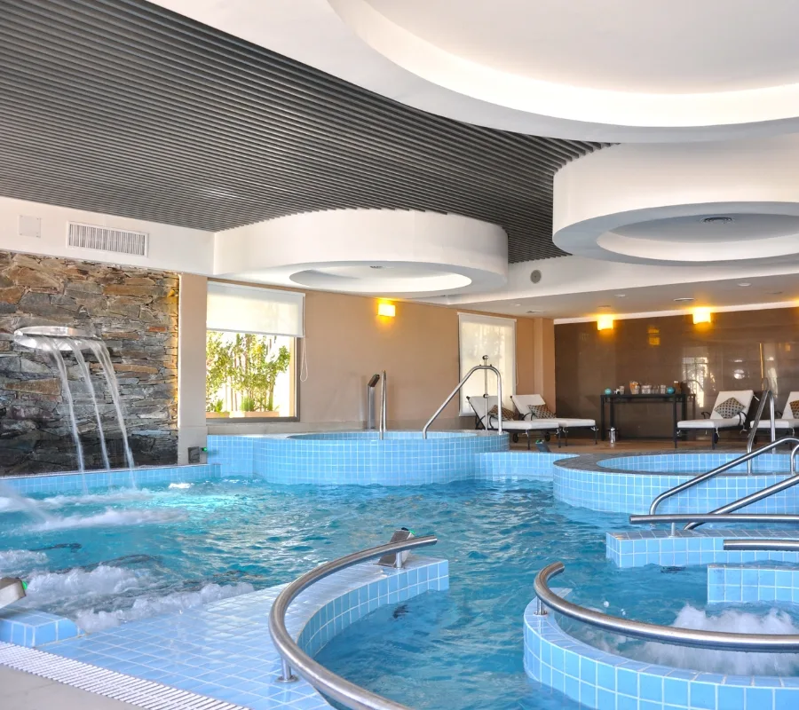 Piscinas termales en Rio Hondo