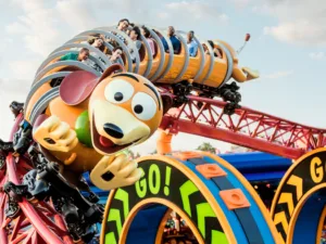 Montaña rusa slinky Dog Dash en Toy Story Land